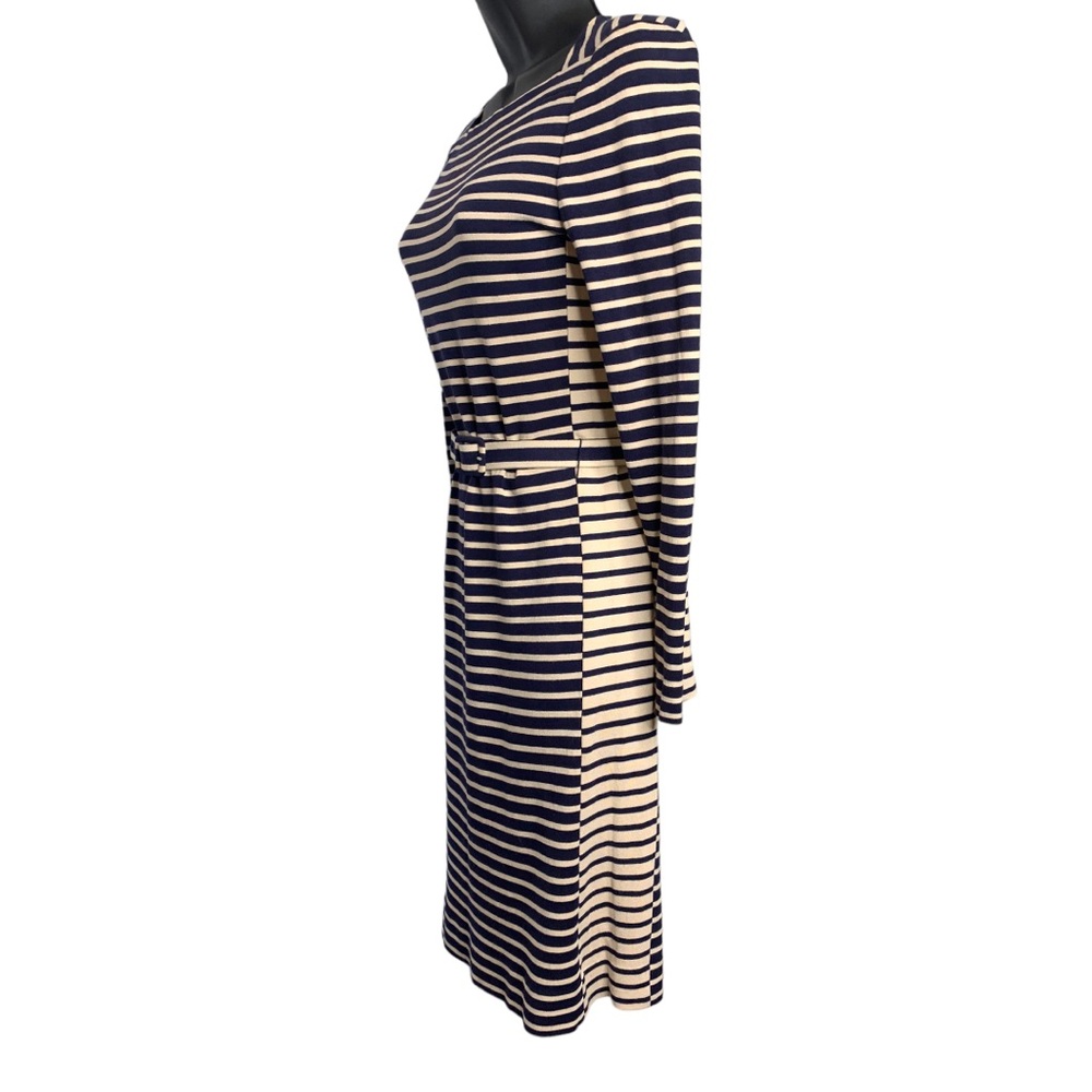 Tory Burch Callan Striped Long-Sleeve Dress Sz XS EUC - Picture 5 of 14